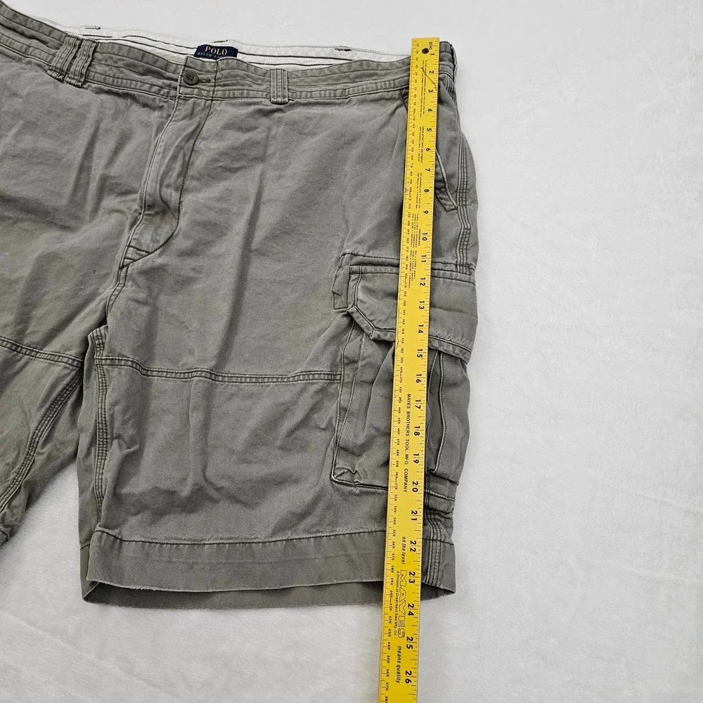 Polo Ralph Lauren‎ Cargo Shorts Mens 50 Grey Cotton Utility Gorpcore